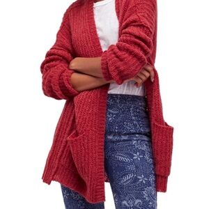 Free People Weekend Getaway Cardigan Sweater | NWOT | Medium